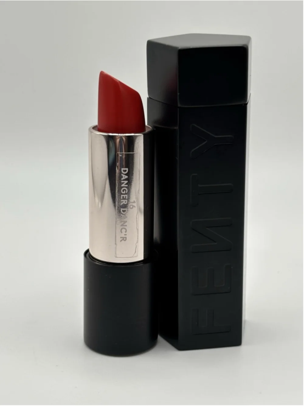 Fenty Beauty Mattemoiselle Plush Matte Lipstick 16 Danger Dancer Red New